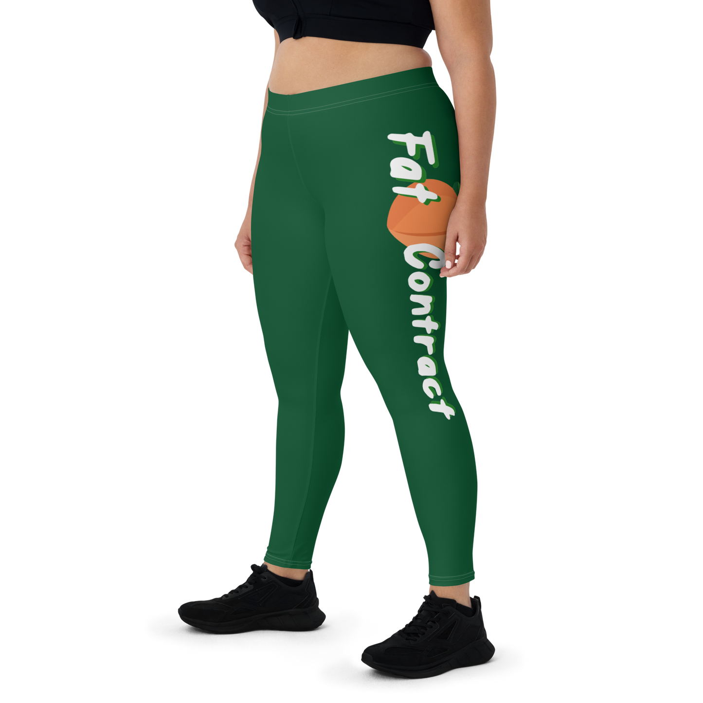 Fat Booty Green Leggings