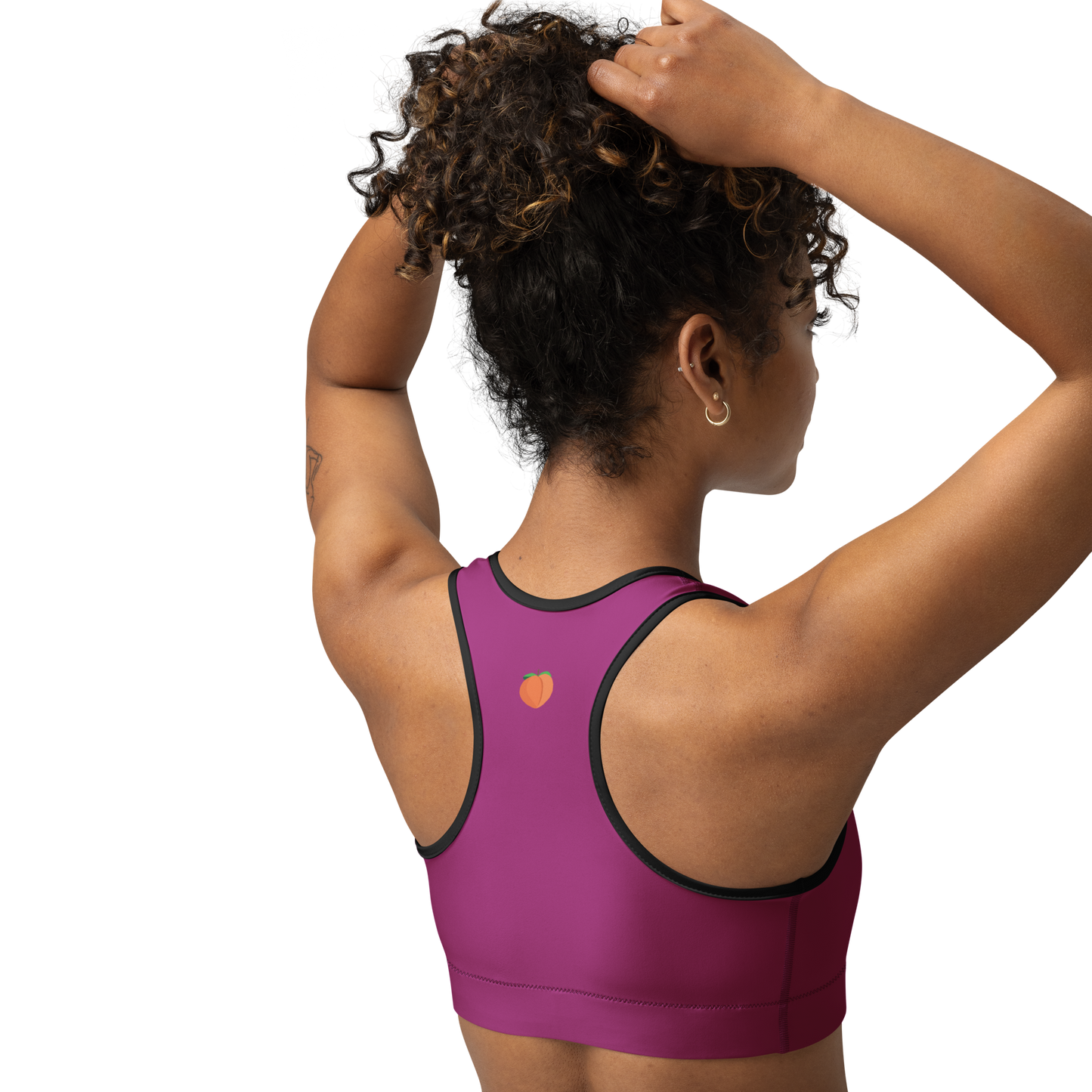 Sports Bra-Violet Fat Booty Contract