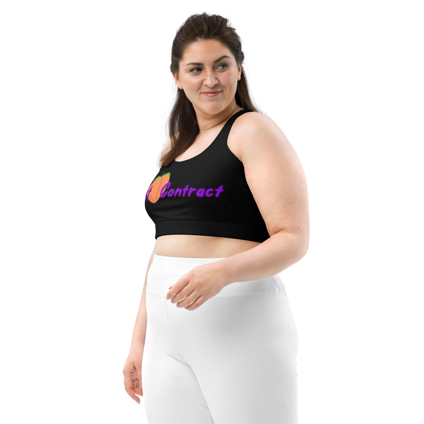 Sports Bra- Black Fat Booty Contract