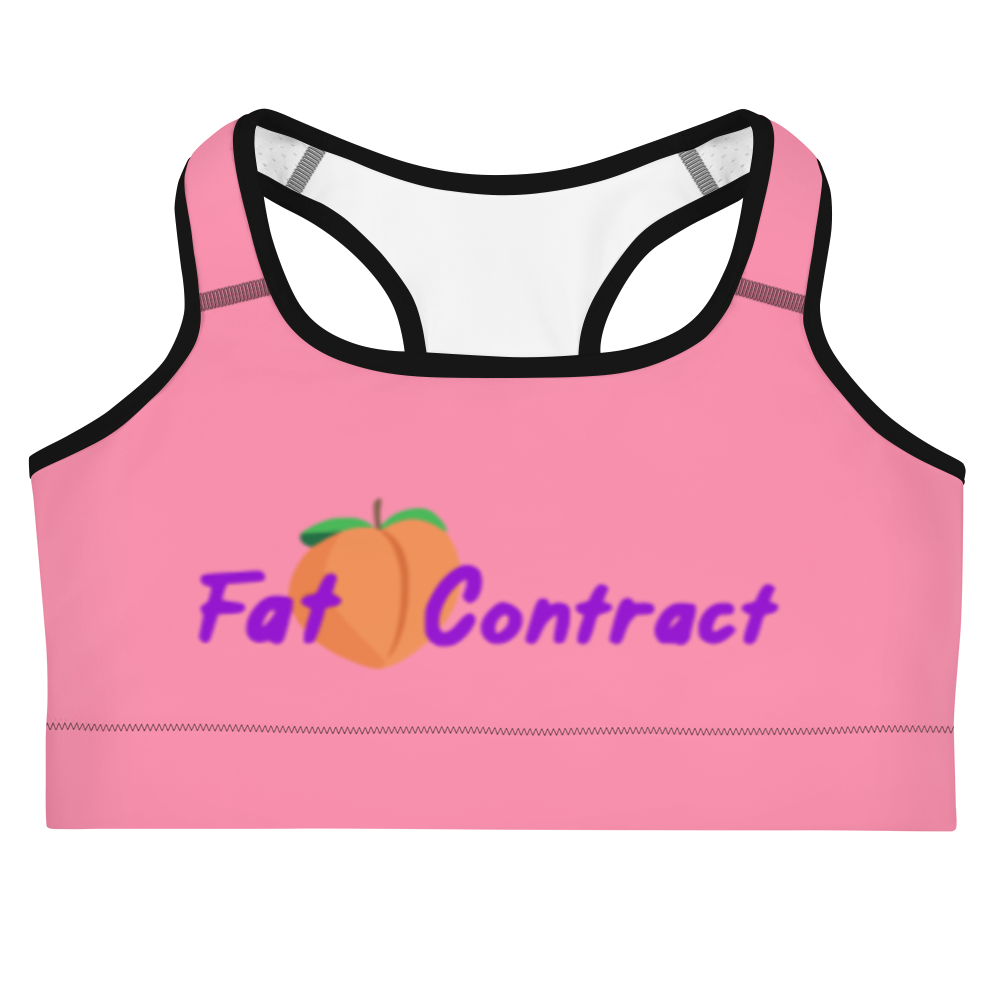 Sports Bra- Pink Fat Booty Contract