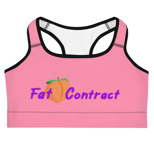 Sports Bra- Pink Fat Booty Contract