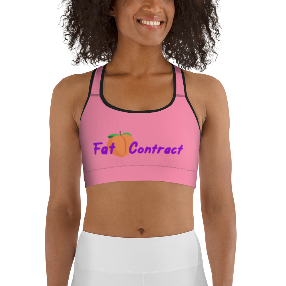 Sports Bra- Pink Fat Booty Contract