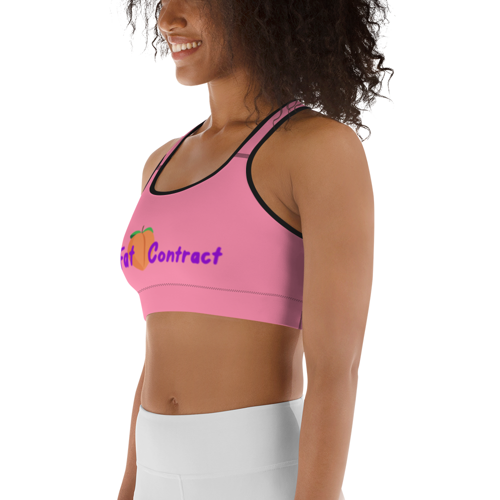 Sports Bra- Pink Fat Booty Contract