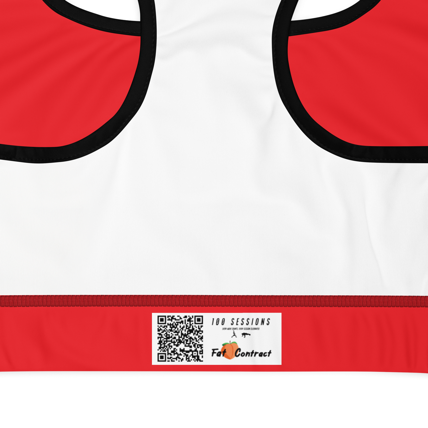 Sports Bra- Red Fat Booty Contract