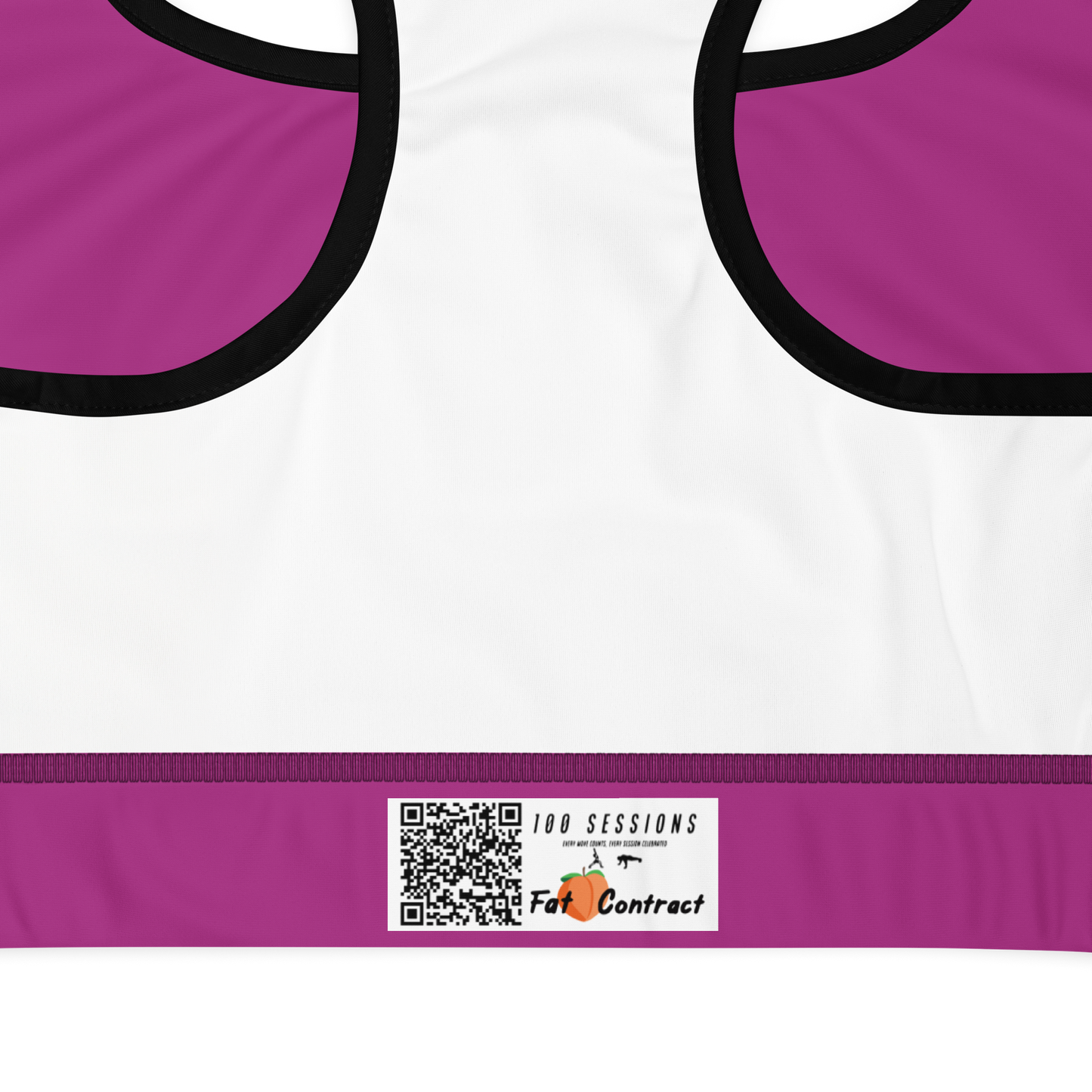 Sports Bra-Violet Fat Booty Contract