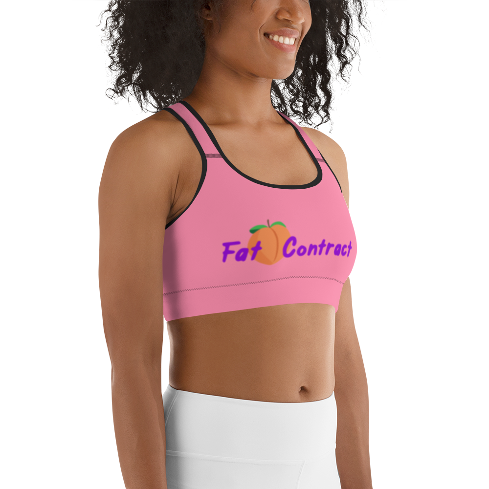 Sports Bra- Pink Fat Booty Contract