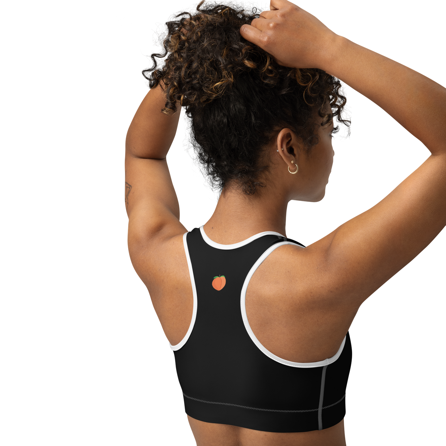 Sports Bra- Black Fat Booty Contract