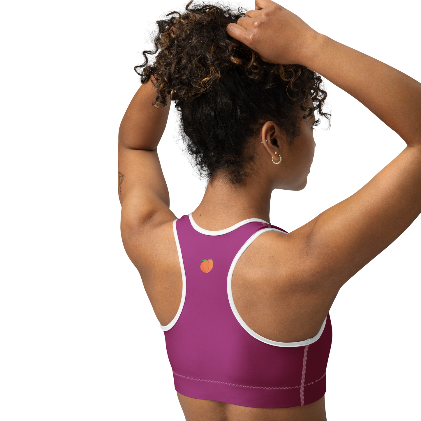 Sports Bra-Violet Fat Booty Contract