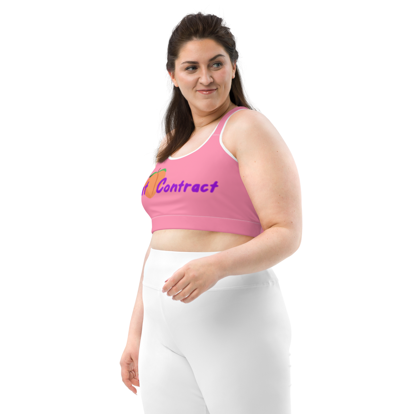 Sports Bra- Pink Fat Booty Contract