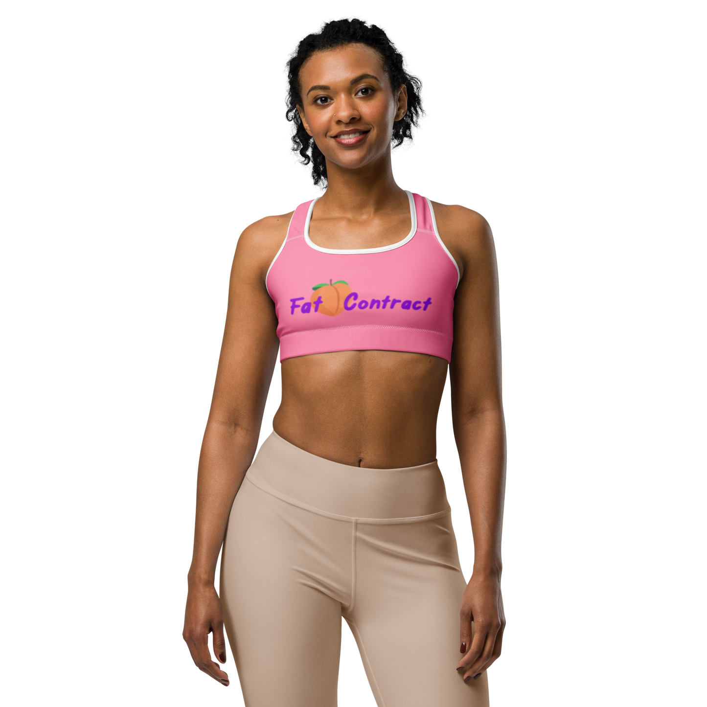 Sports Bra- Pink Fat Booty Contract