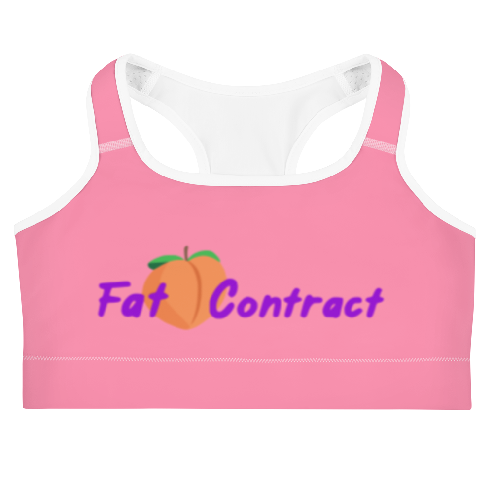 Sports Bra- Pink Fat Booty Contract