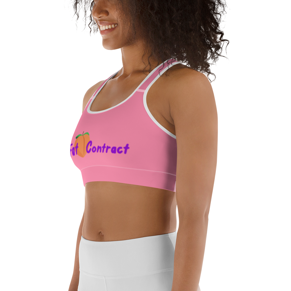 Sports Bra- Pink Fat Booty Contract