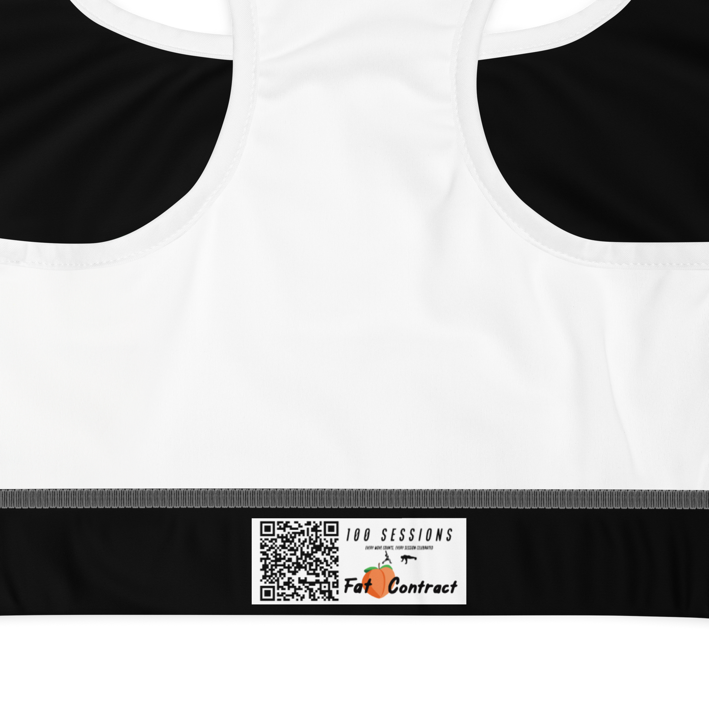Sports Bra- Black Fat Booty Contract