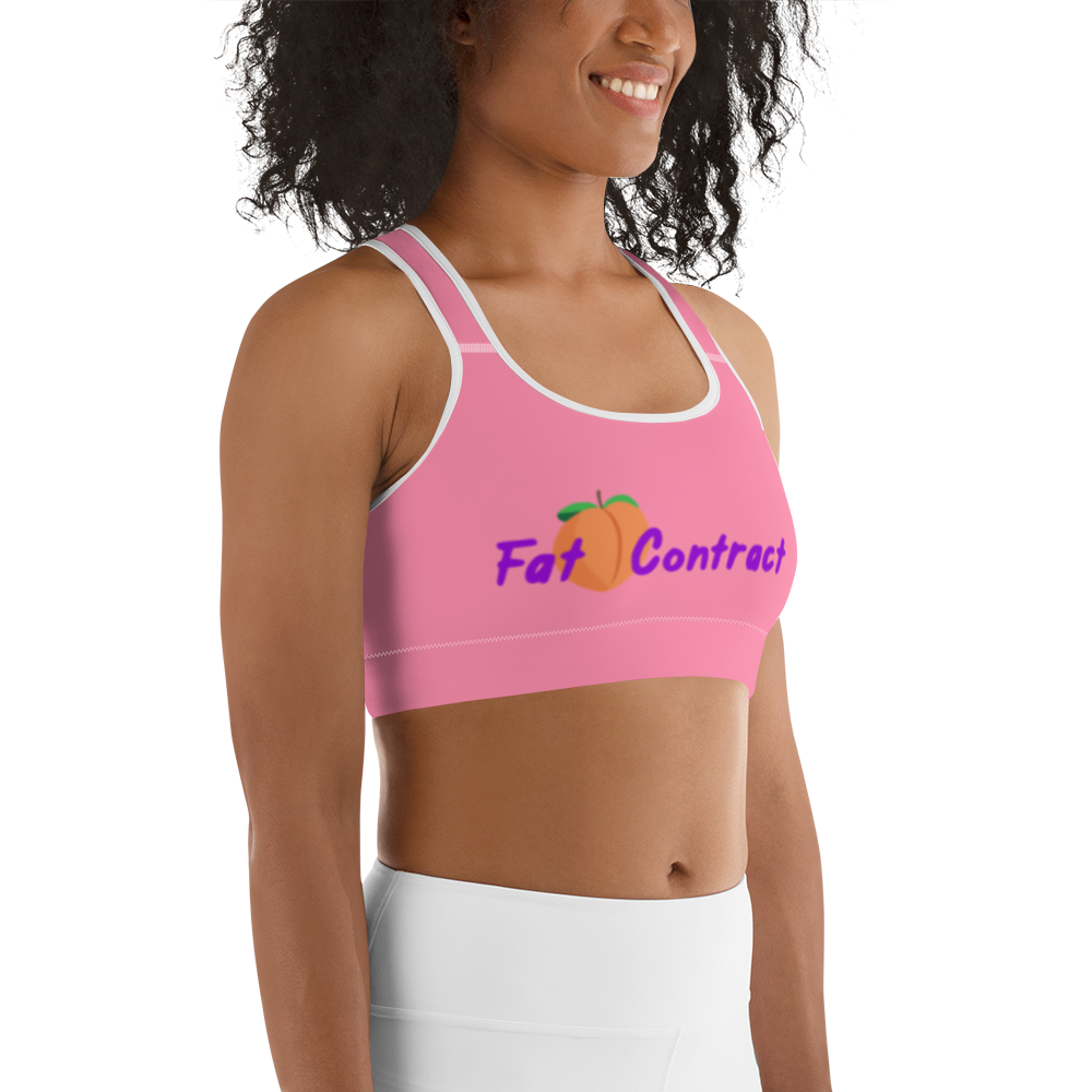 Sports Bra- Pink Fat Booty Contract