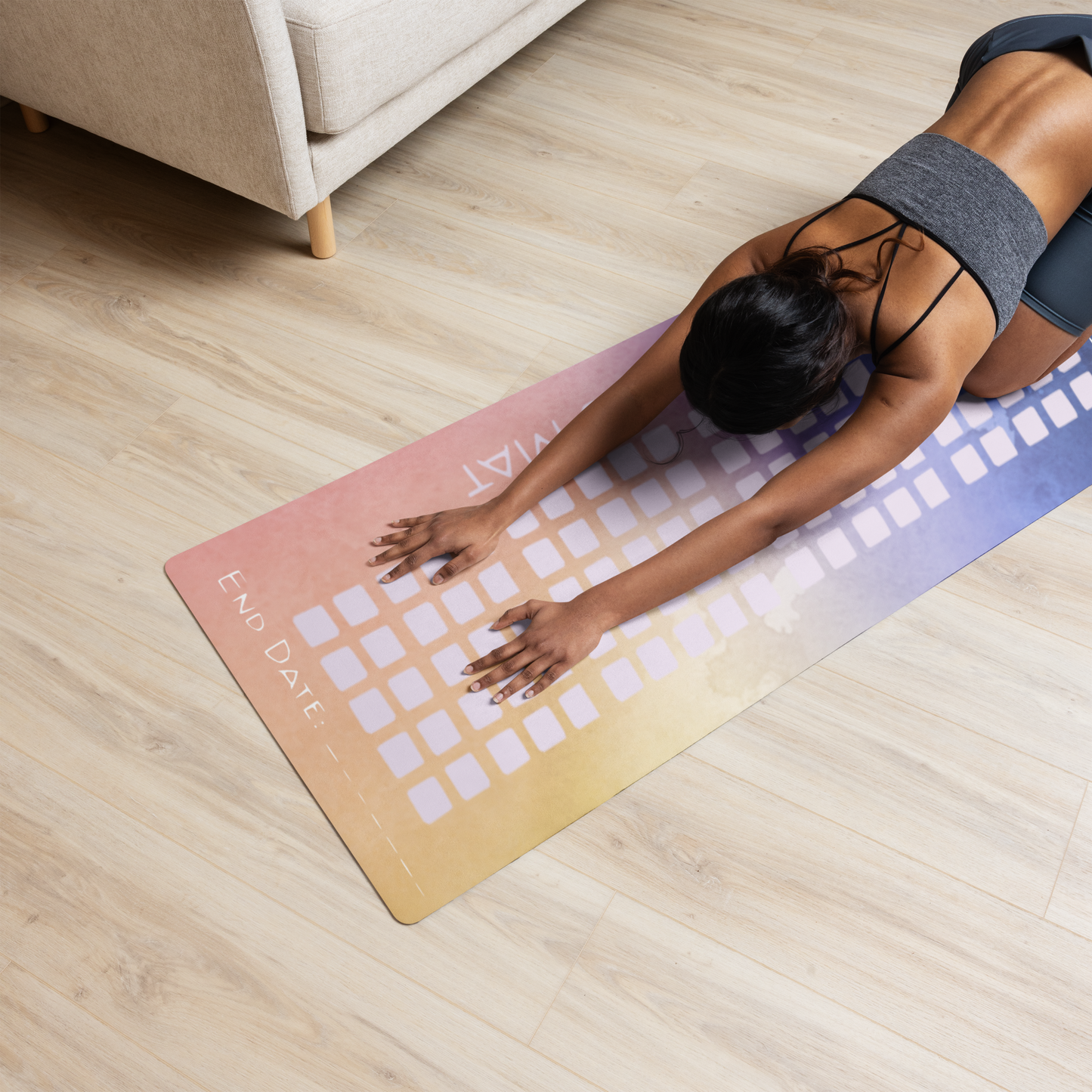 The 100 Sessions Mat (Floral)