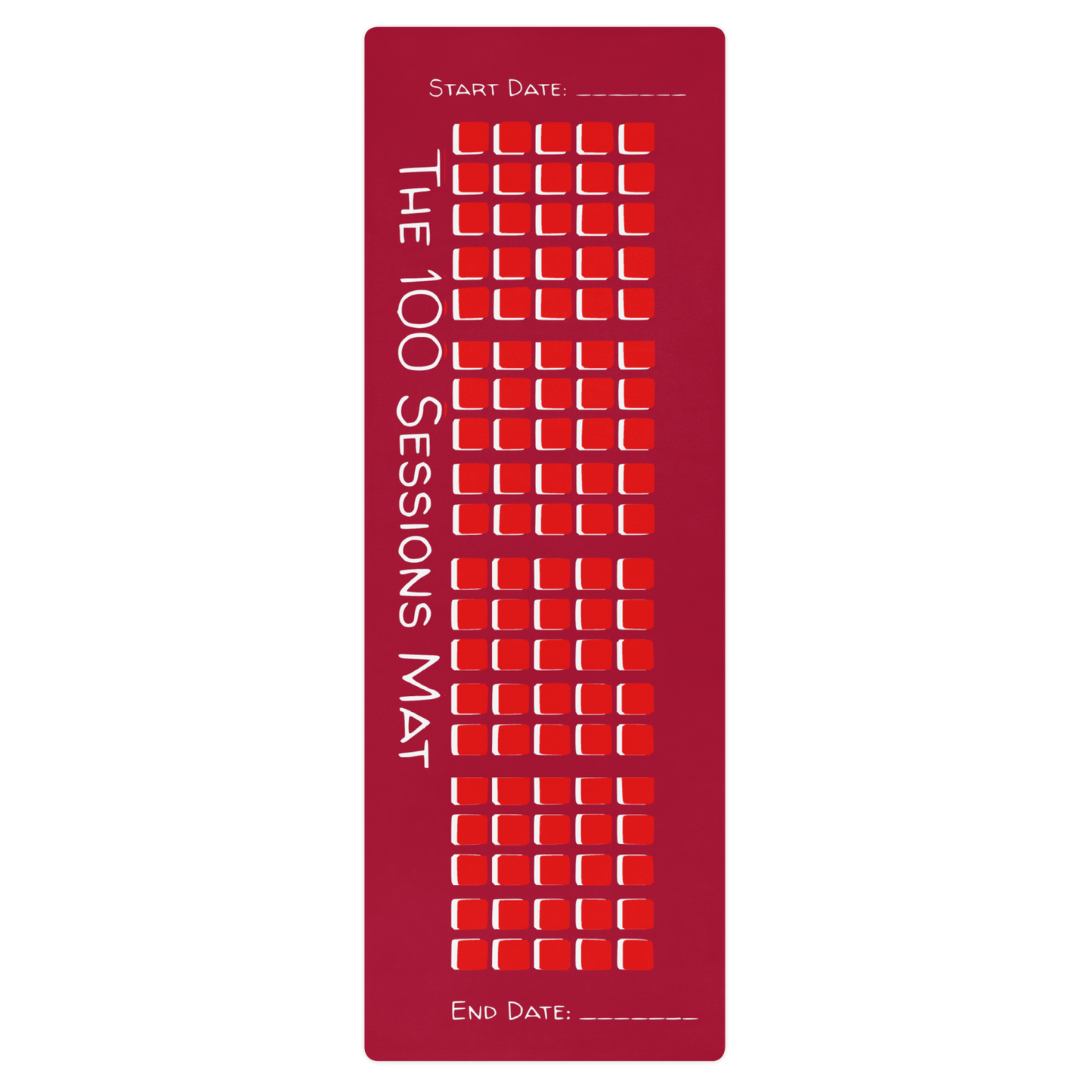 The 100 Sessions Mat (Red Eyes)