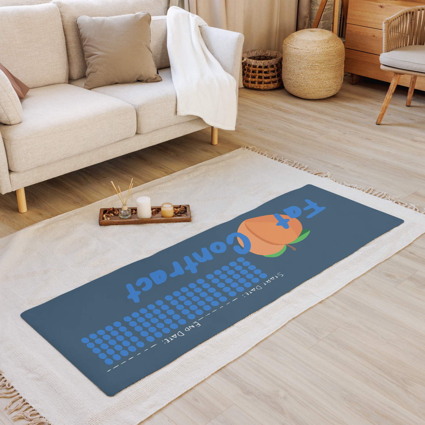 Fat Booty Contract Mat - Poking