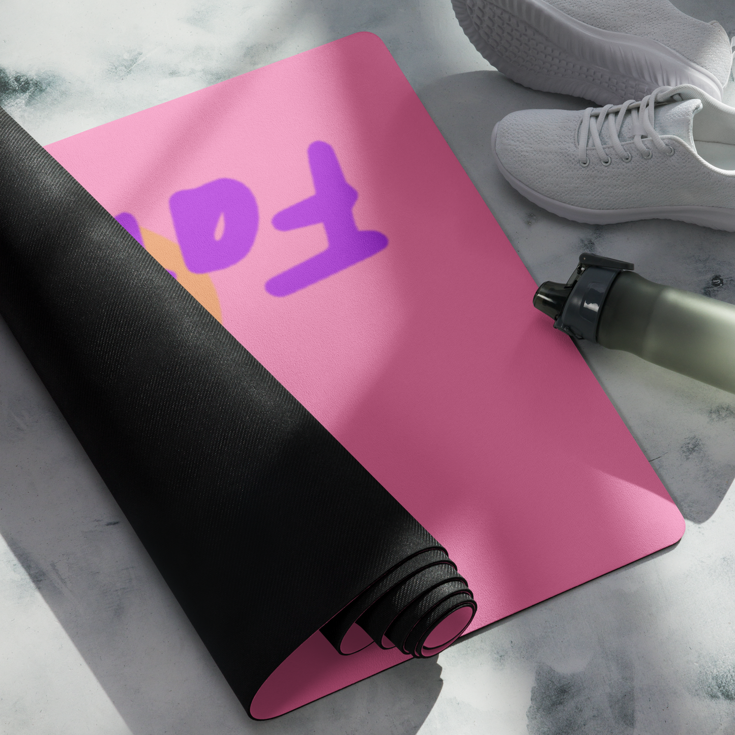 Fat Booty Contract Mat - Pink Peach