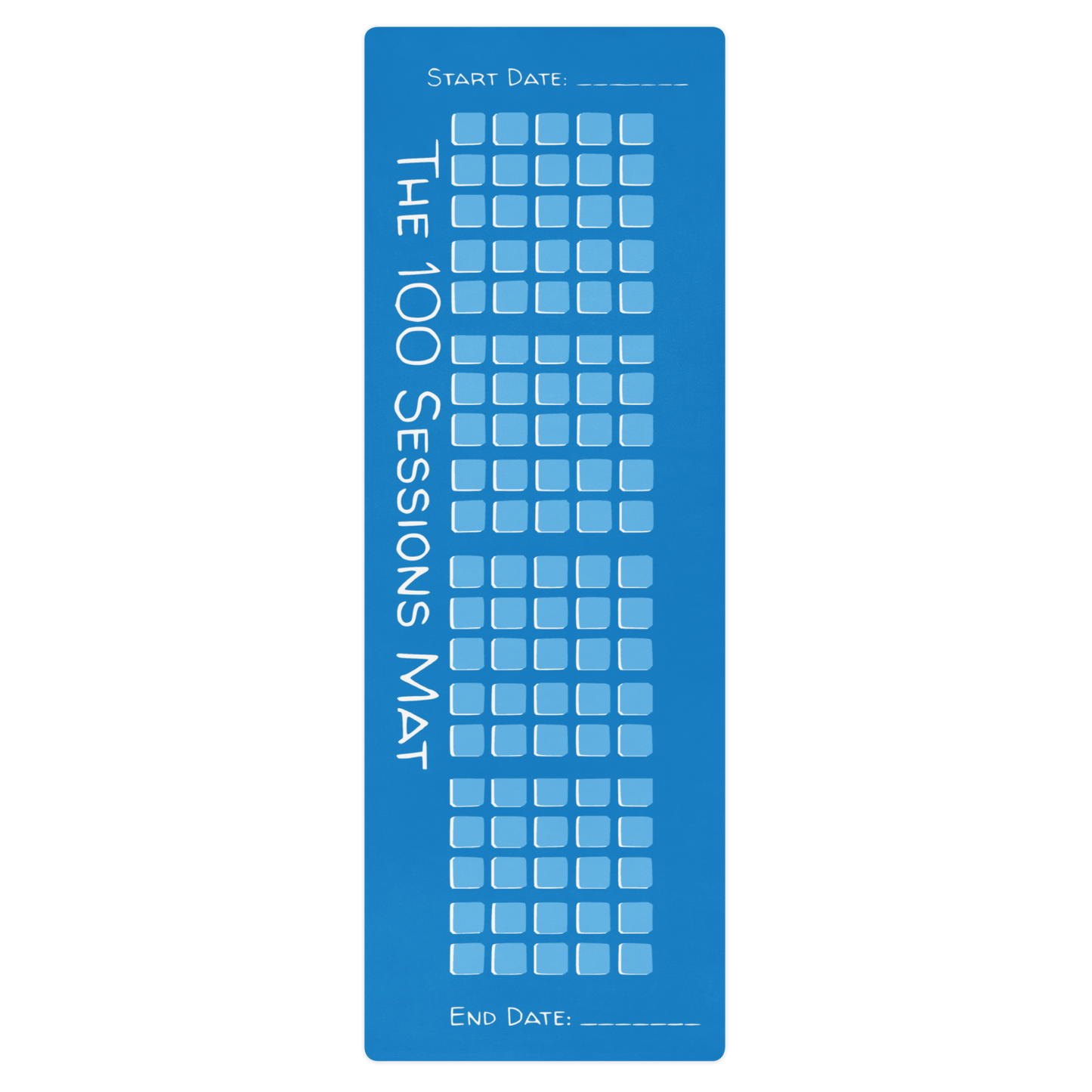 The 100 Sessions Mat (Blue Eyes)