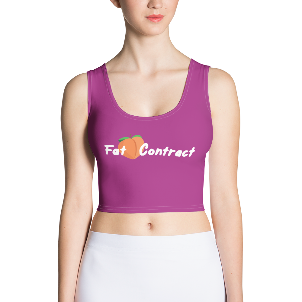 Crop Top - Violet Fat Booty Contract