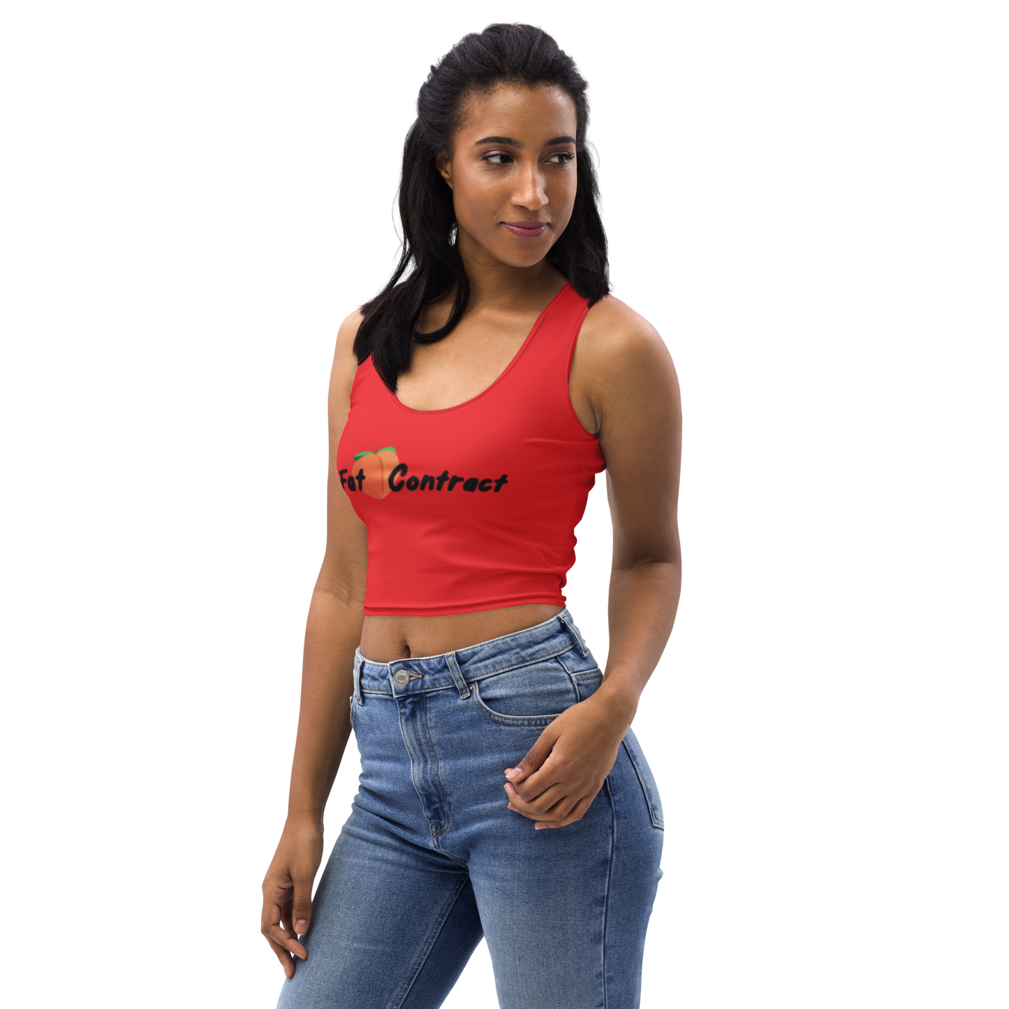 Crop Top - Red Fat Booty Contract