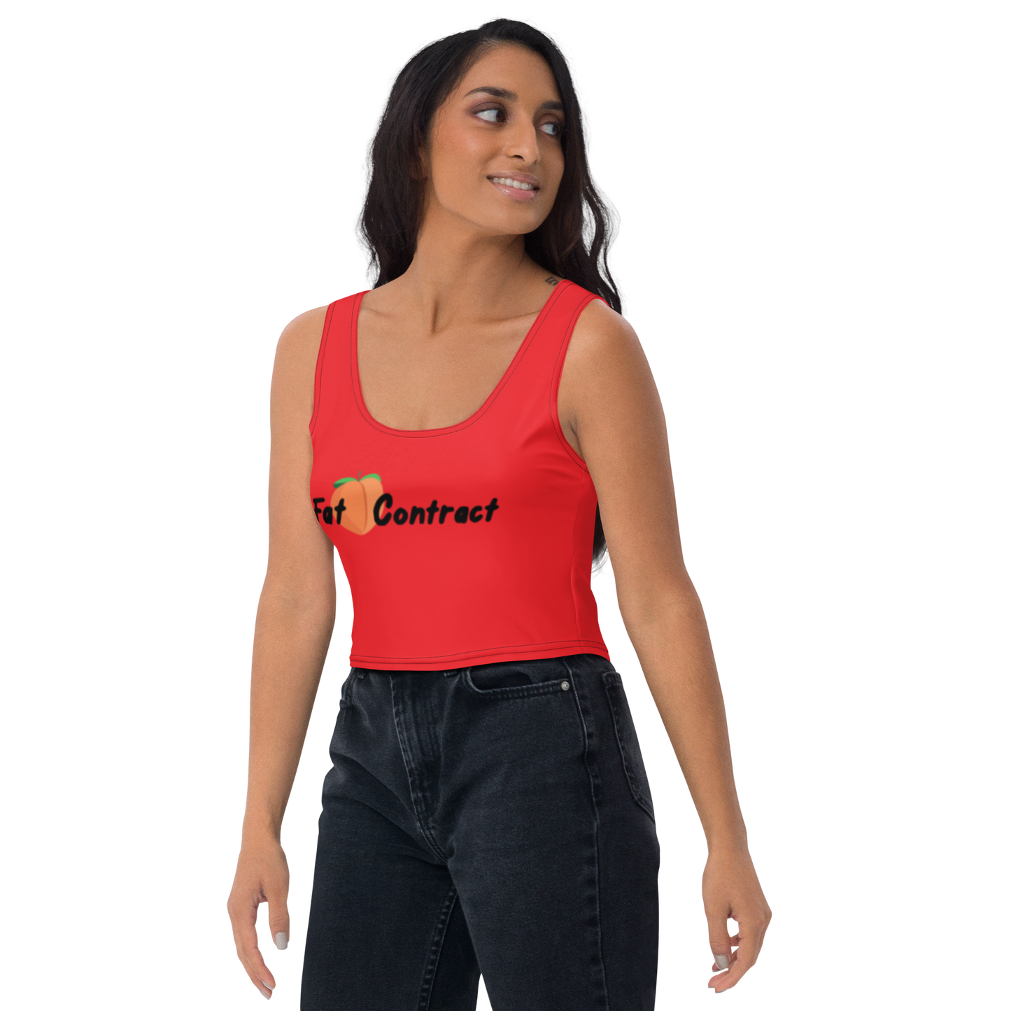 Crop Top - Red Fat Booty Contract