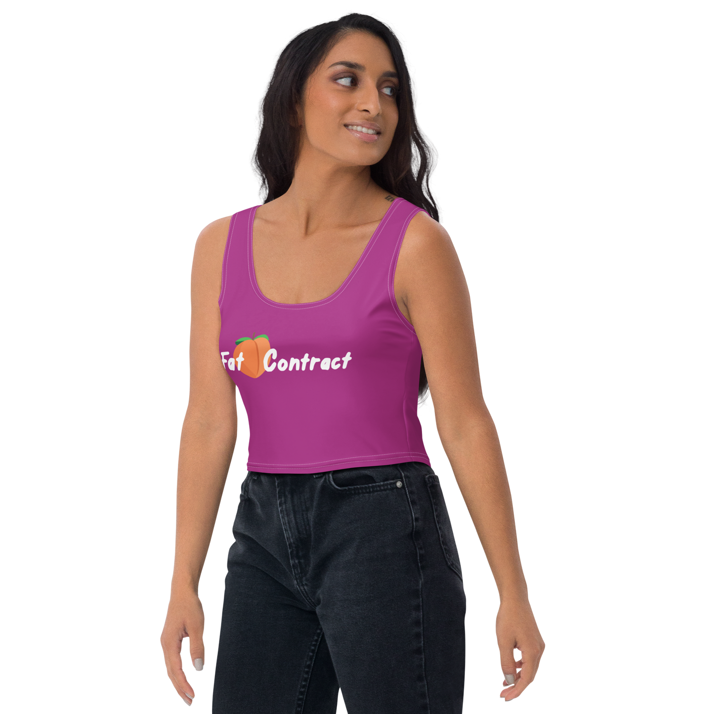 Crop Top - Violet Fat Booty Contract