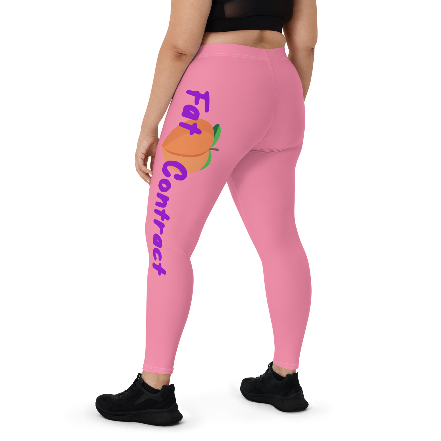 Fat Booty Pink Leggings