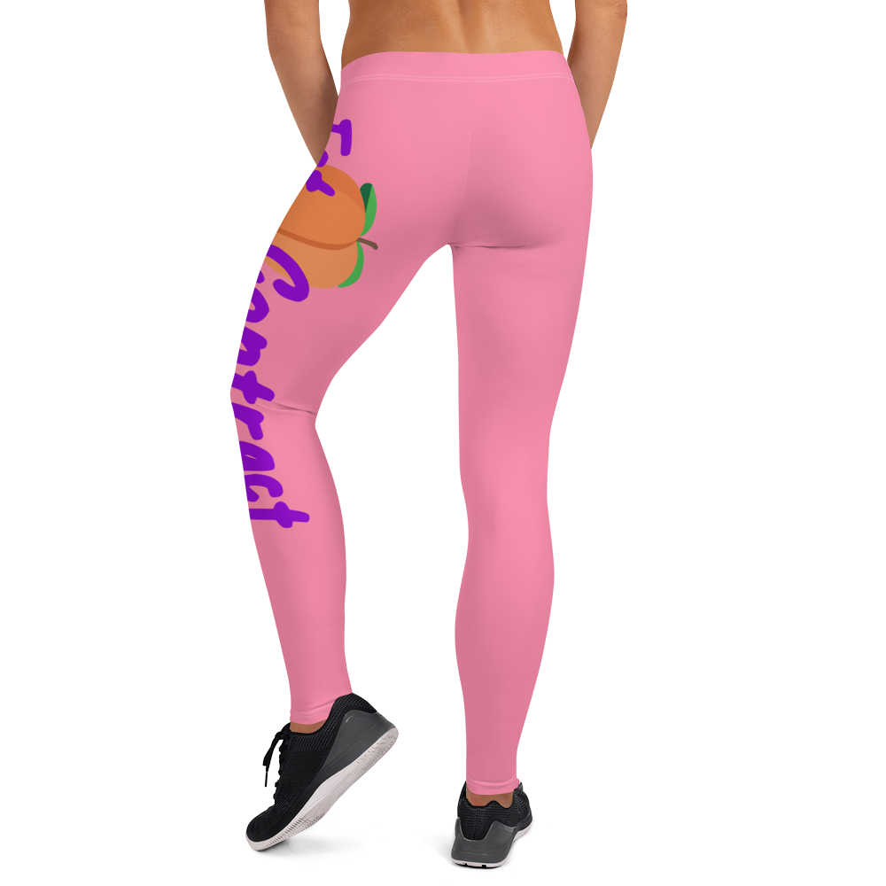 Fat Booty Pink Leggings