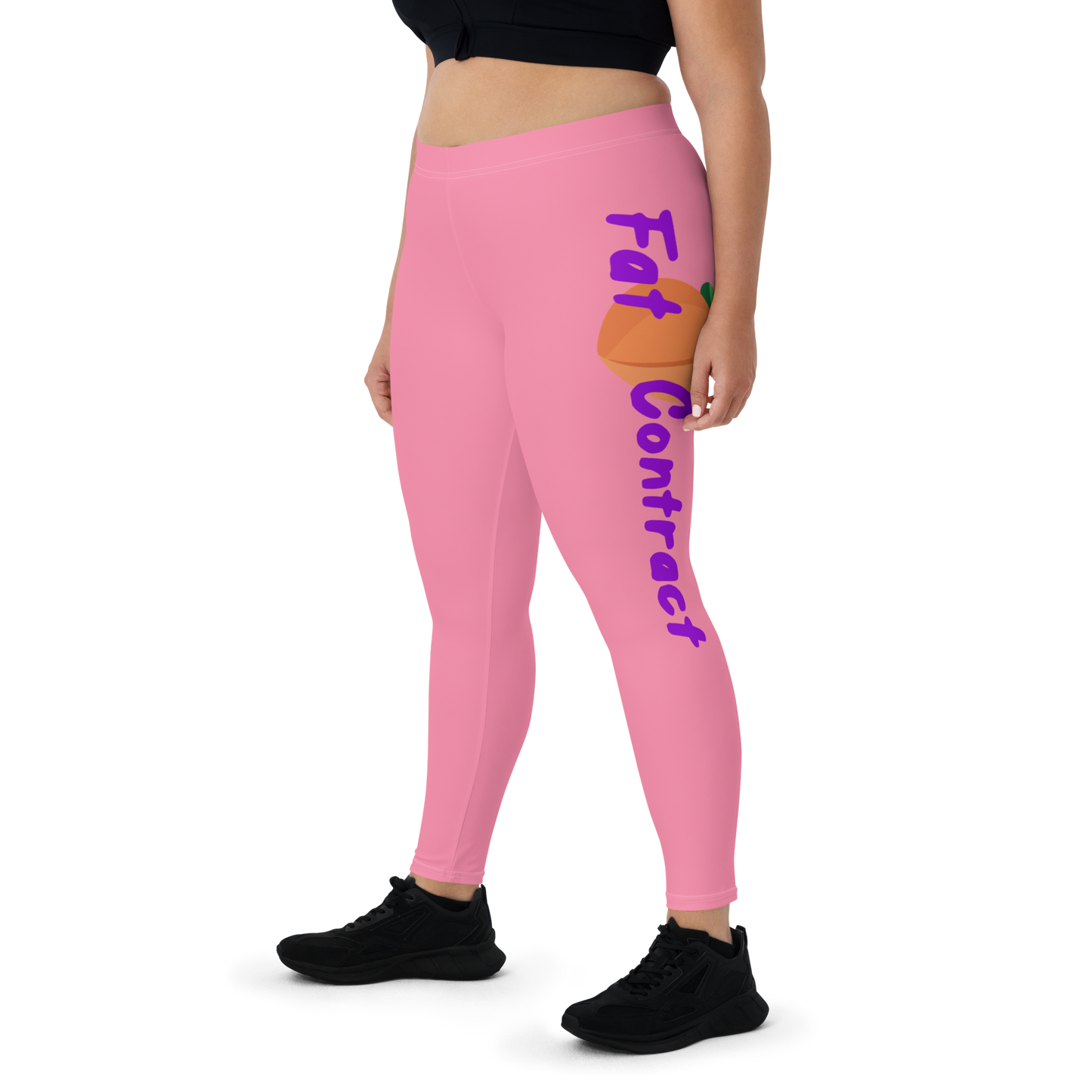 Fat Booty Pink Leggings