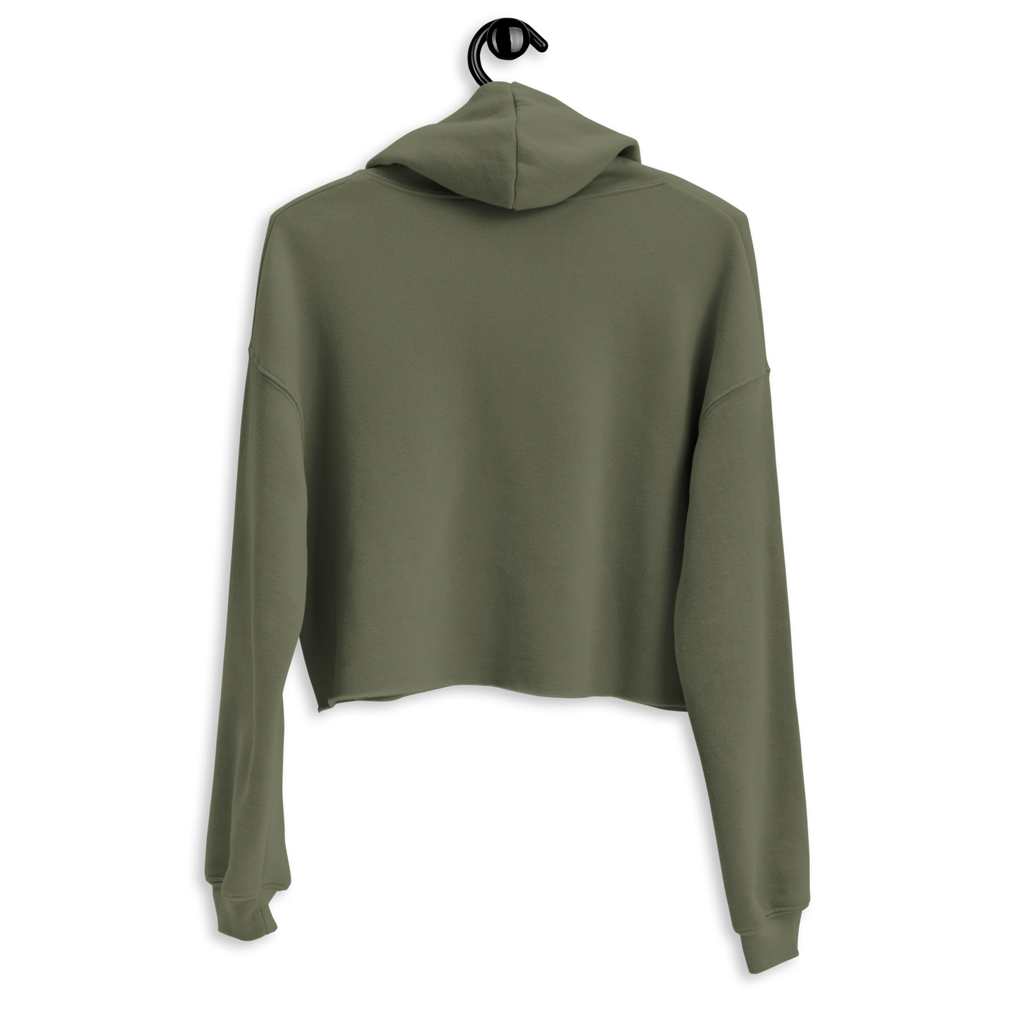 Crop Hoodie - Fat Booty Contract Green