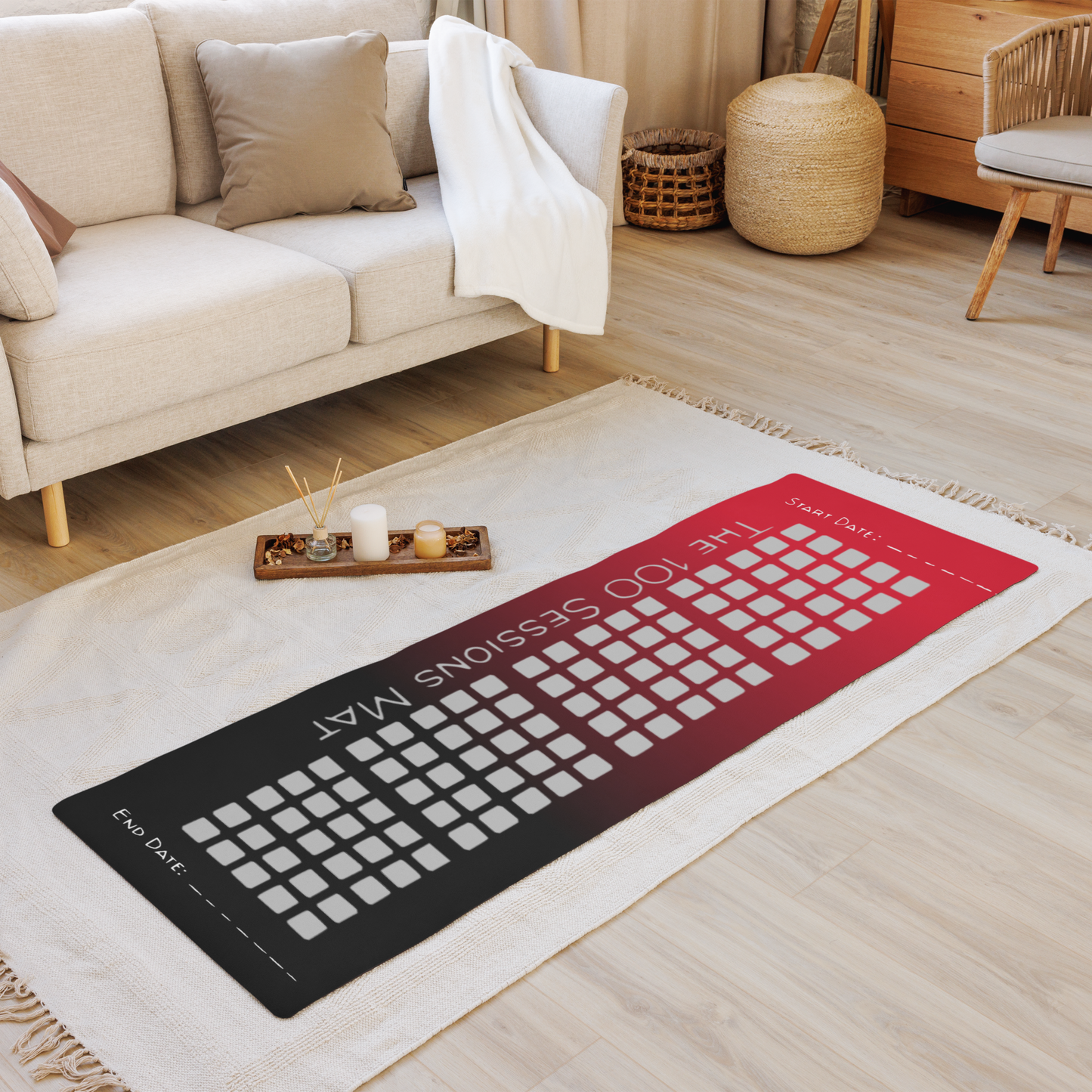 The 100 Sessions Mat (Fire Nation)