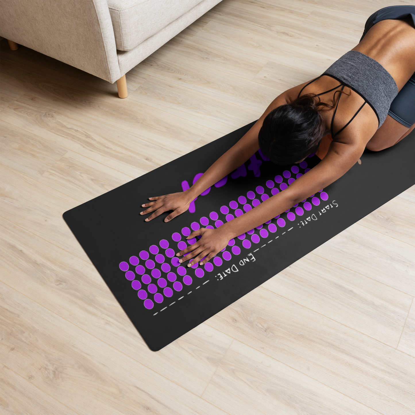 $35 TPE Fat Booty Contract Mat - Curves