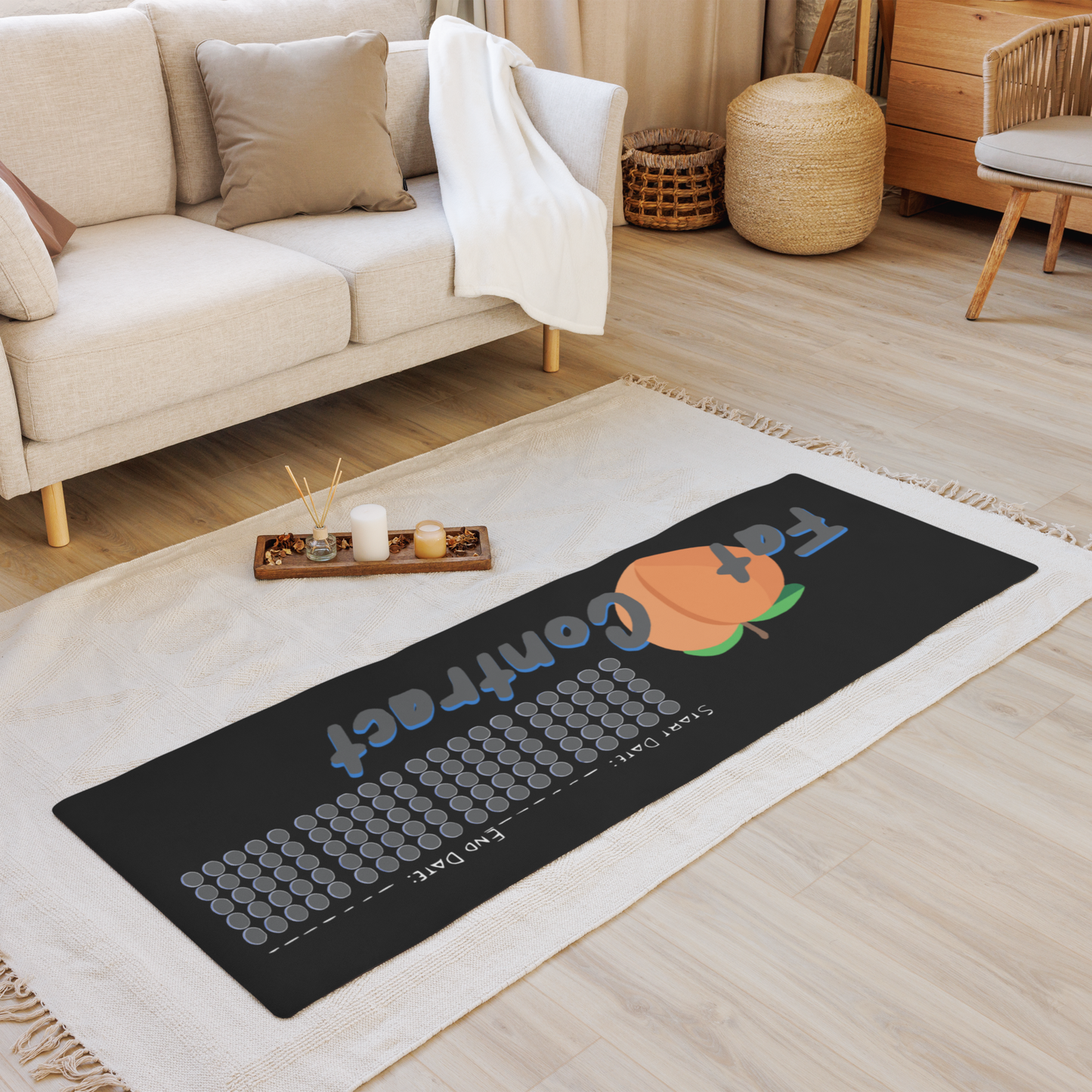 Fat Booty Contract Mat - Moving